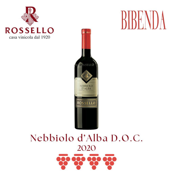 ROSSELLO - NEBBIOLO D'ALBA DOC 2020