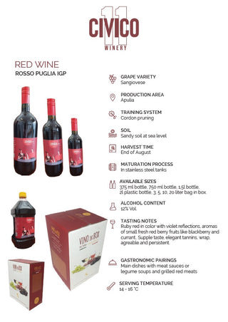 MARZODD - CIVICO 11 Sangiovese 1/2